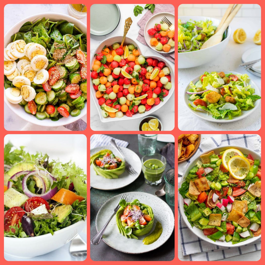 New  salad and Mediterranean Diet Recipes